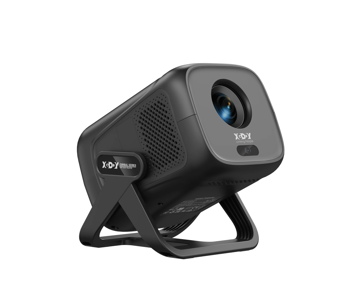 XGODY Gimbal Projector: 720P HD Smart Android Cinema