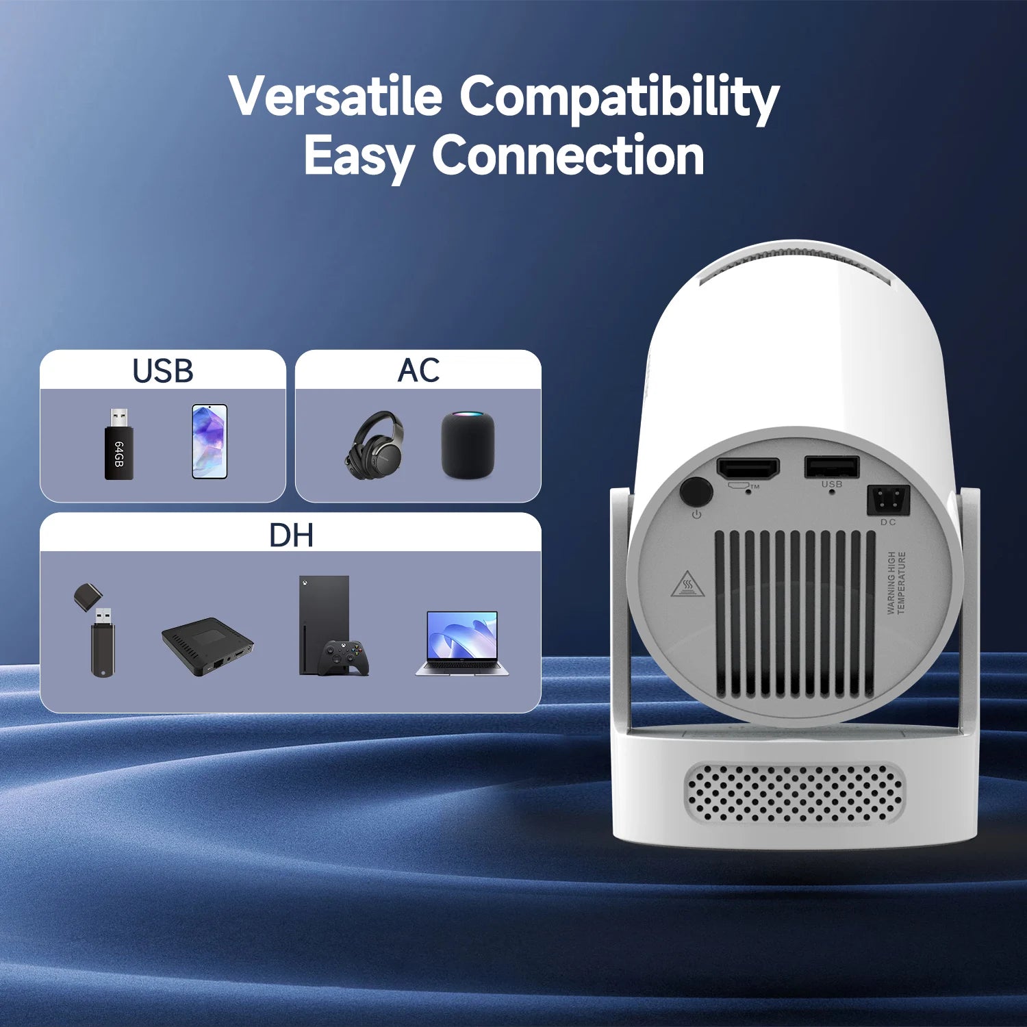 Magcubic HY300 Pro+: Your Smart 720P Home Cinema