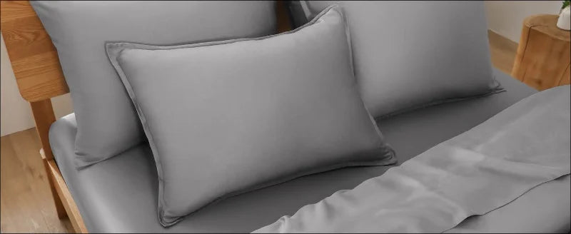 Lyocell Bamboo Bedding Set: Single Duvet Cover & Pillowcases