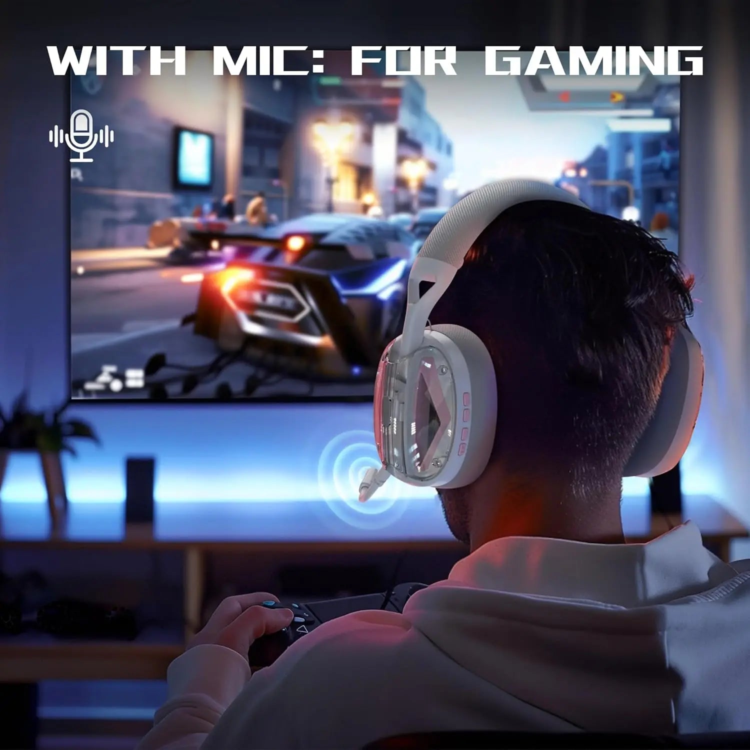 Attack Shark L60 Ultra-Light Tri-Mode Gaming Headset