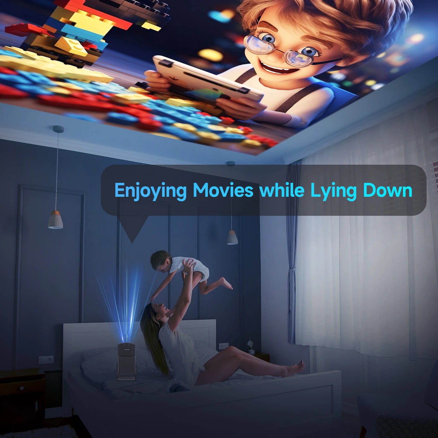 Magcubic HY320 Native 720P Android 11 Smart Projector