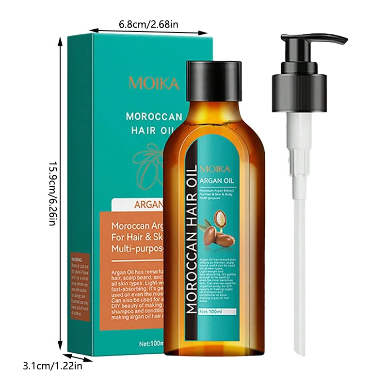 Hair Care Essential Oil Prevents Dry And Splits