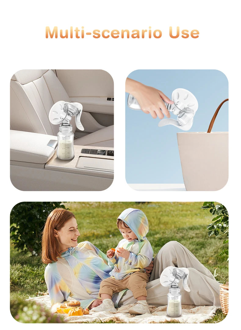 MAMIJOY  Breast Pump Baby Nipple Manual