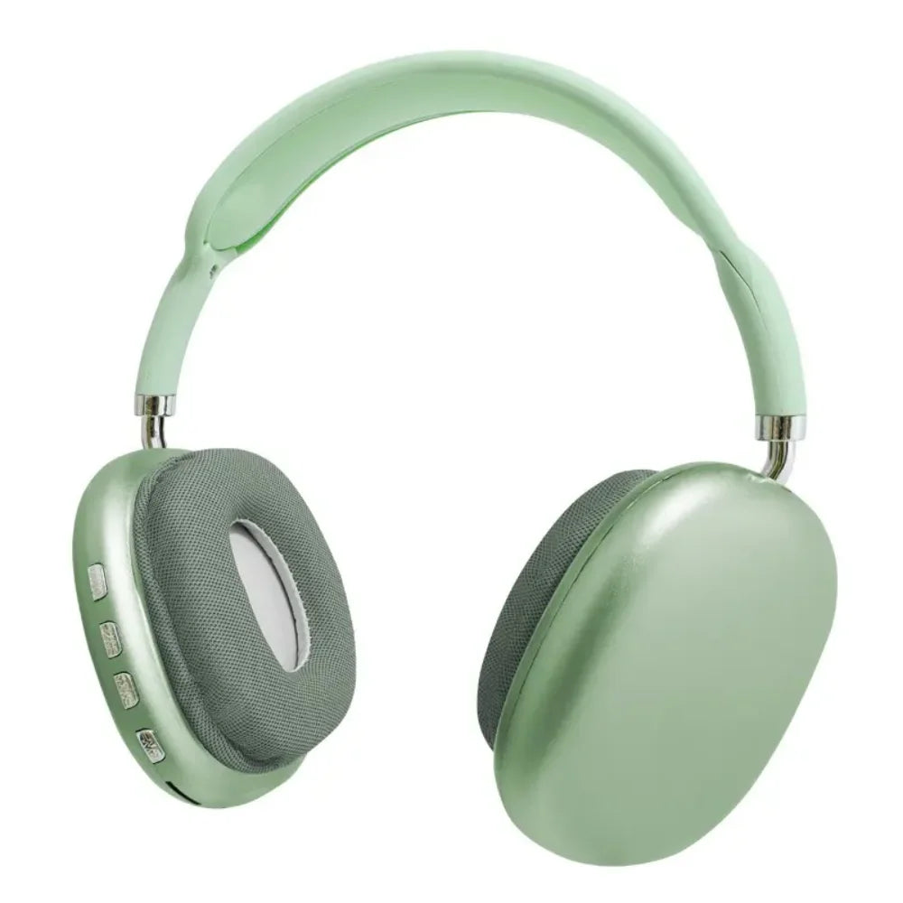 AuraWave Wireless Headphones, Smart Noise Reduction, Hi-Fi Stereo Sound for Sports & Gaming