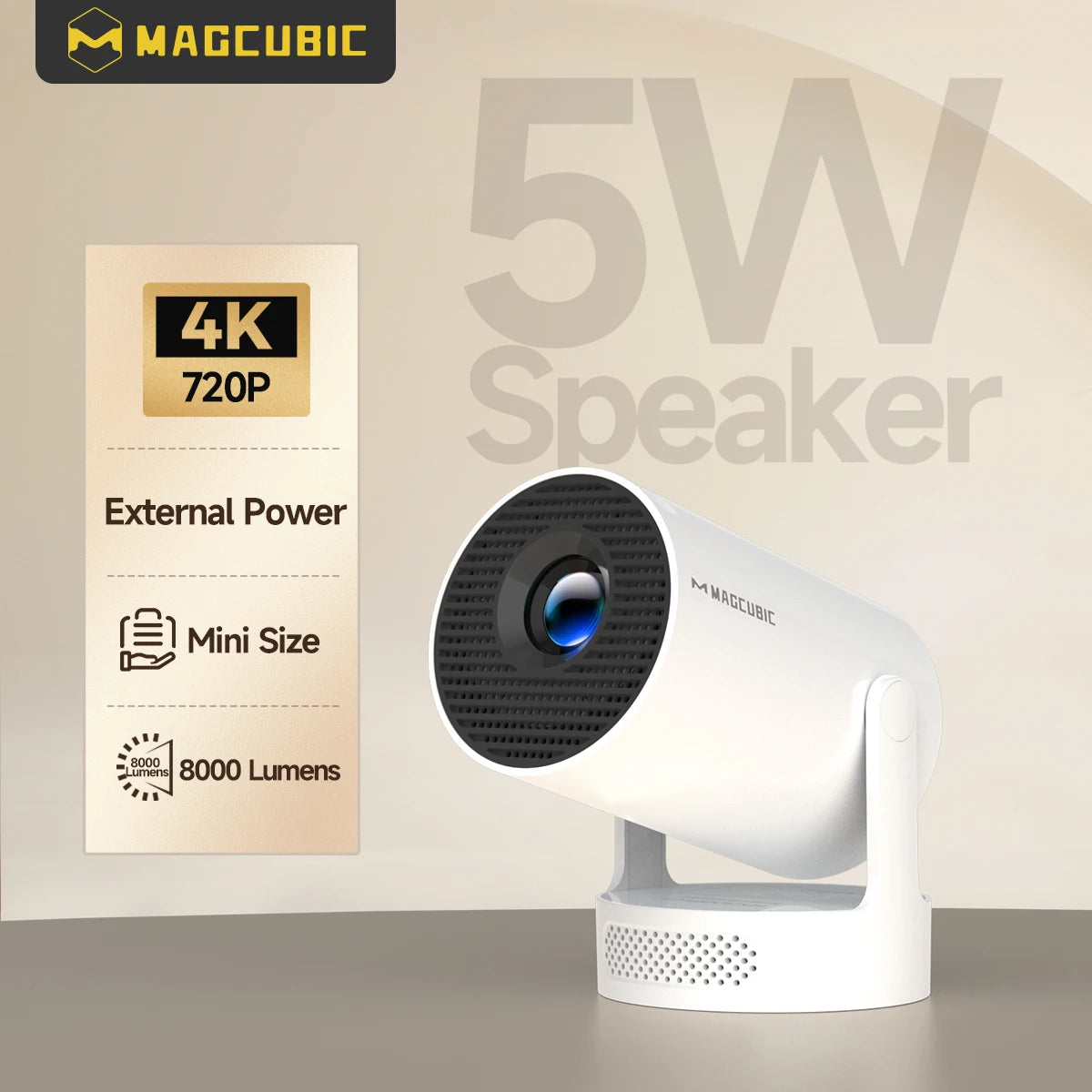Magcubic HY300 Pro+: Your Smart 720P Home Cinema