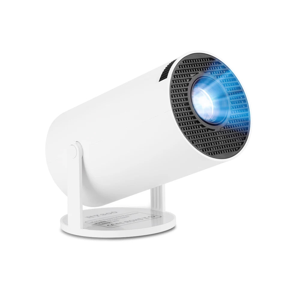 GerTong Go-Anywhere Movie Projector: 1080P & 200 ANSI Brightness