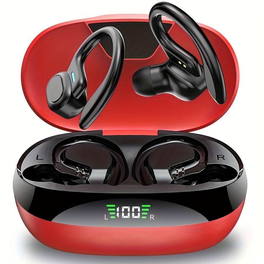 ANKRIYUL True Wireless Earbuds | Sport-Friendly, Touch Control, USB-C LED Case