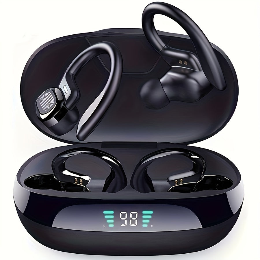 ANKRIYUL True Wireless Earbuds | Sport-Friendly, Touch Control, USB-C LED Case