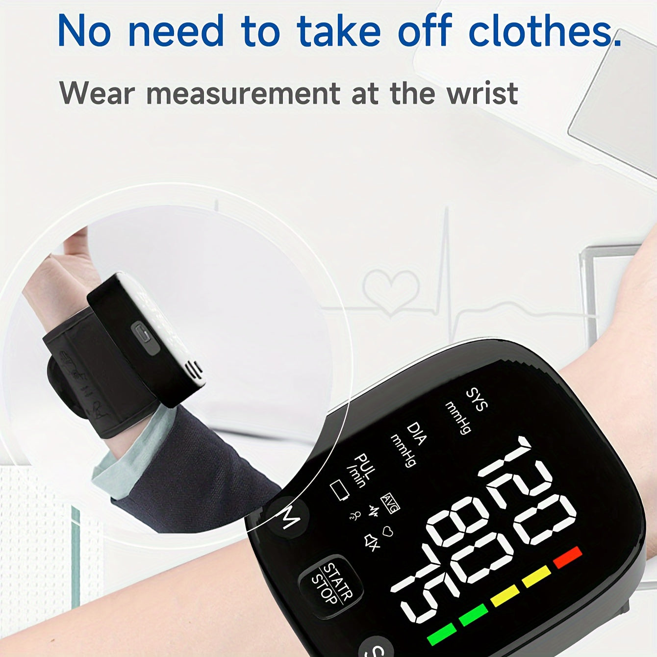 AccurateCare Wrist Blood Pressure Monitor