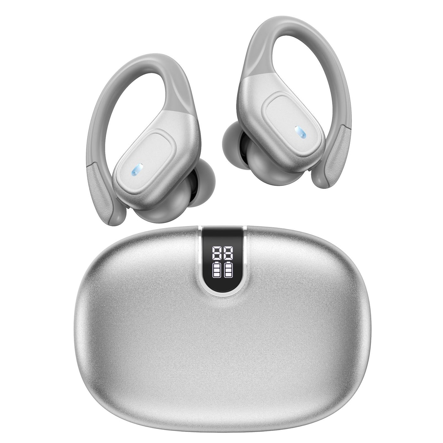 LIFEBEE Secure-Fit Sport Earbuds | ENC Clear Calls, LED Power Display