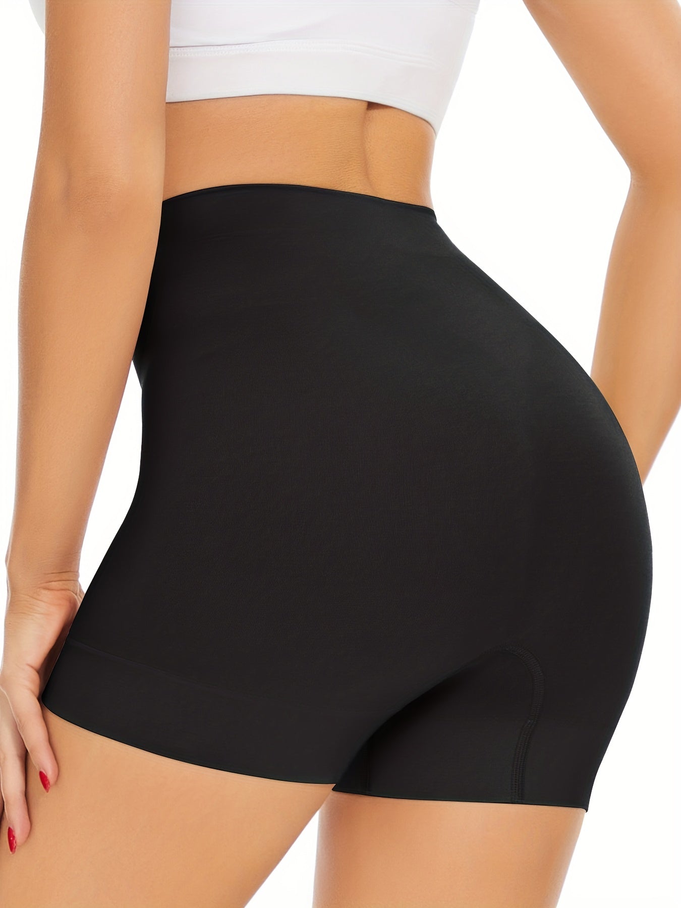 Women's High-Support Seamless Shaping Shorts | Tummy Control & Thigh Slimming Shorts