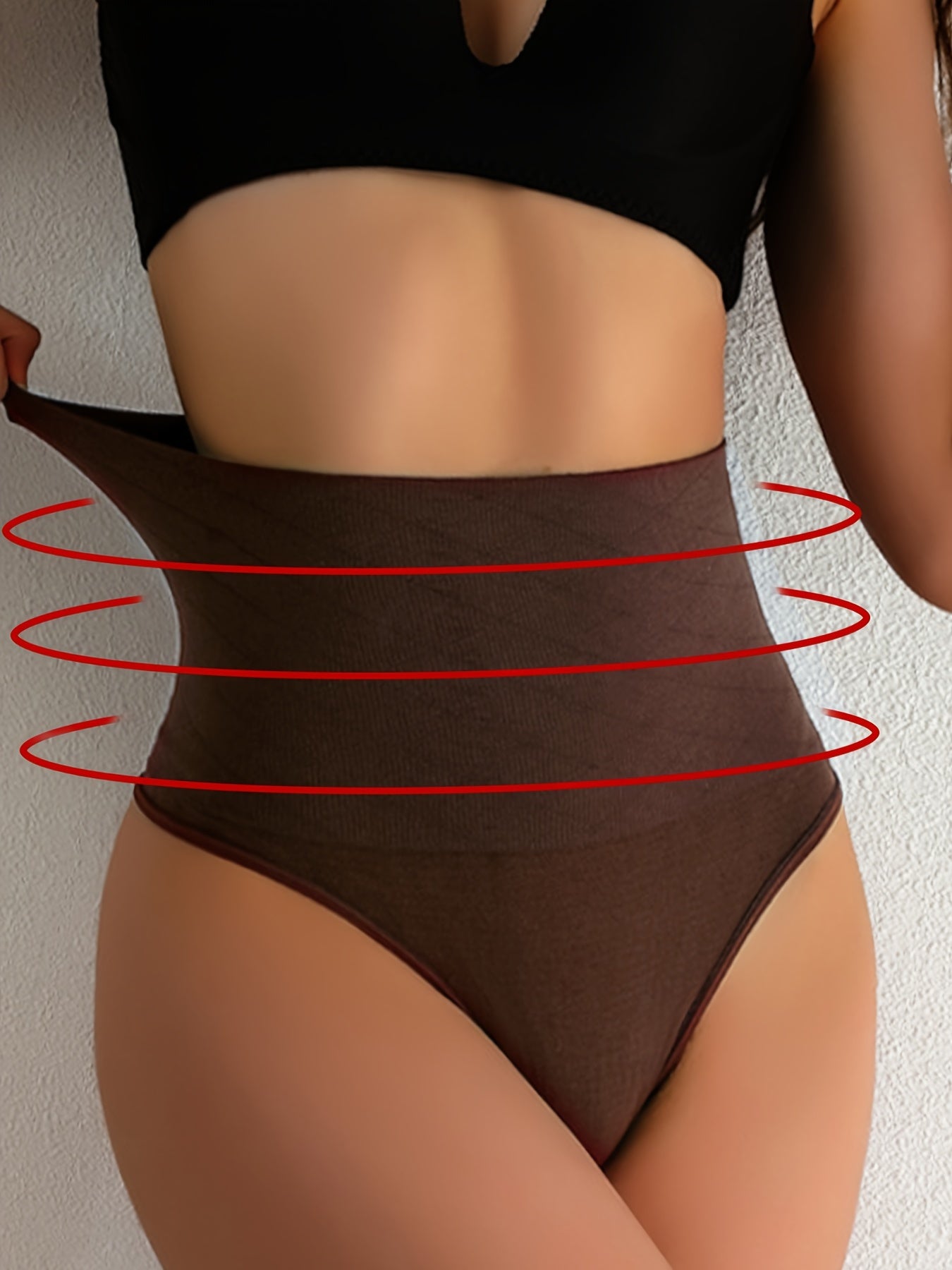 Women's Seamless High-Waist Shaping Shorts | Firm Tummy Contro