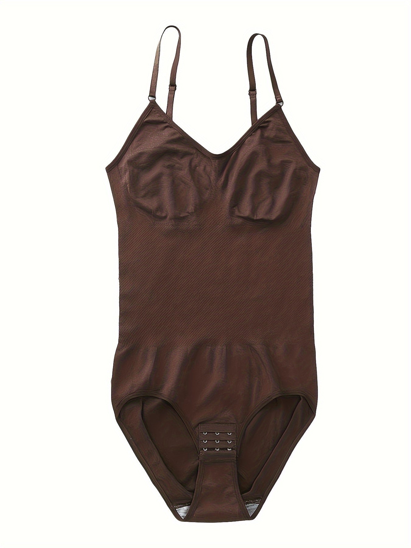 Women's Slimming Bodysuit - Boat Neck Shapewear with Snap Crotch