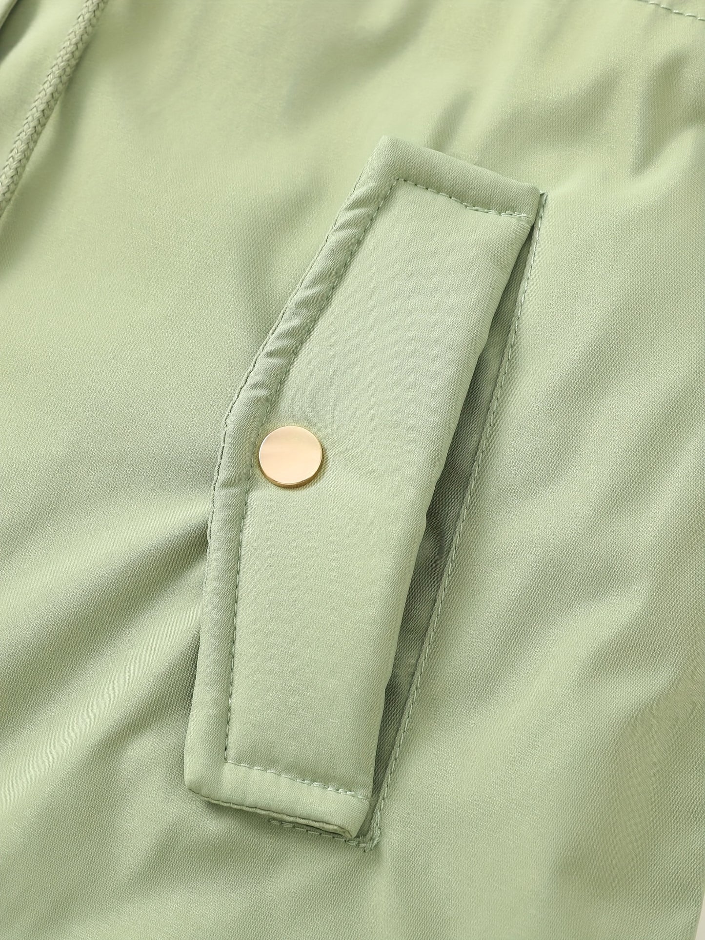 Women's Hooded Fleece | Mid-Long Windproof Coat