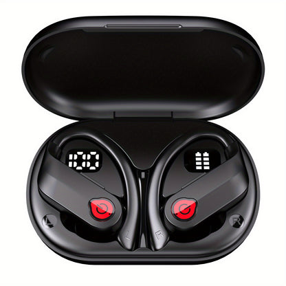 Secure-Fit Sport Earbuds | Ergonomic Earhook, Sweat-Resistant & Hi-Fi Sound