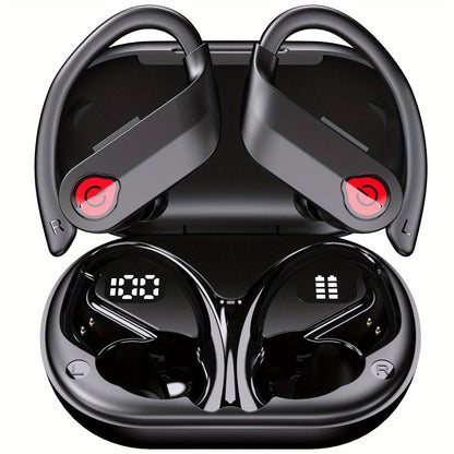 Secure-Fit Sport Earbuds | Ergonomic Earhook, Sweat-Resistant & Hi-Fi Sound