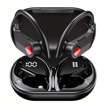 Secure-Fit Sport Earbuds | Ergonomic Earhook, Sweat-Resistant & Hi-Fi Sound