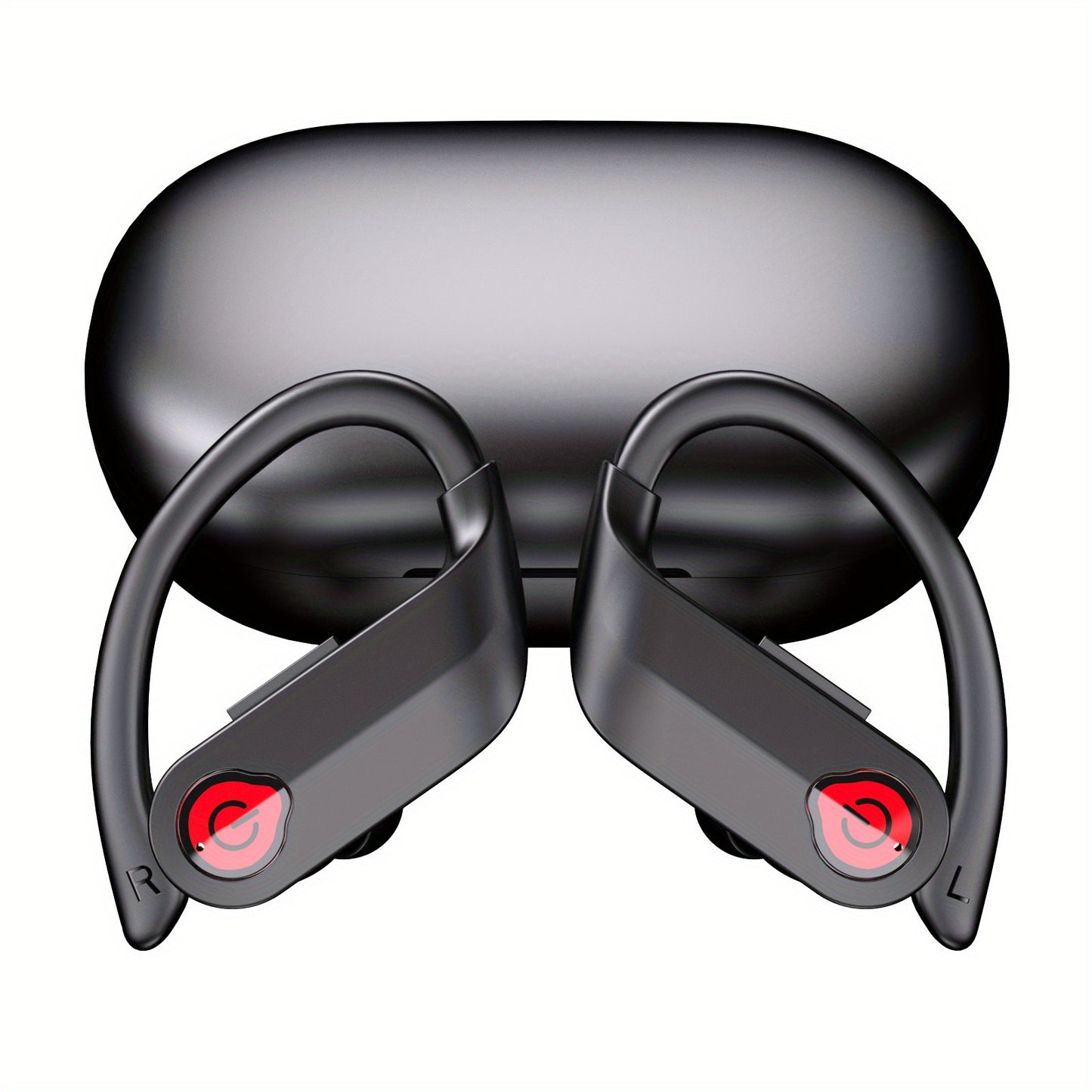 Secure-Fit Sport Earbuds | Ergonomic Earhook, Sweat-Resistant & Hi-Fi Sound