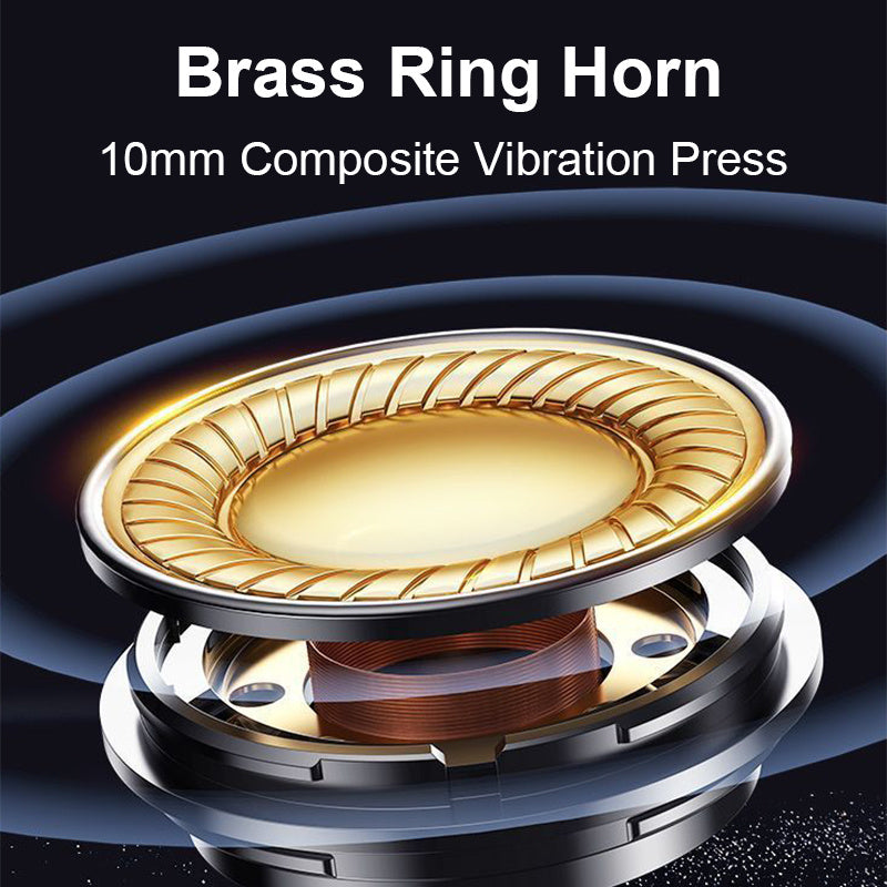 Transparent Wired Earbuds - HD Gaming & Sports Earphones, Secure Fit, Sweat-Resistant