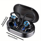 Wireless Sport Earbuds with Ear Hook | Waterproof & Touch Control