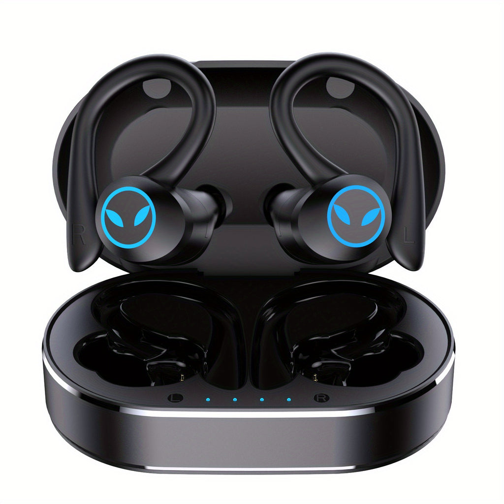 Wireless Sport Earbuds with Ear Hook | Waterproof & Touch Control
