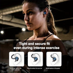 Wireless Sport Earbuds with Ear Hook | Waterproof & Touch Control