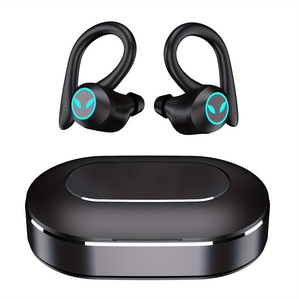 Wireless Sport Earbuds with Ear Hook | Waterproof & Touch Control