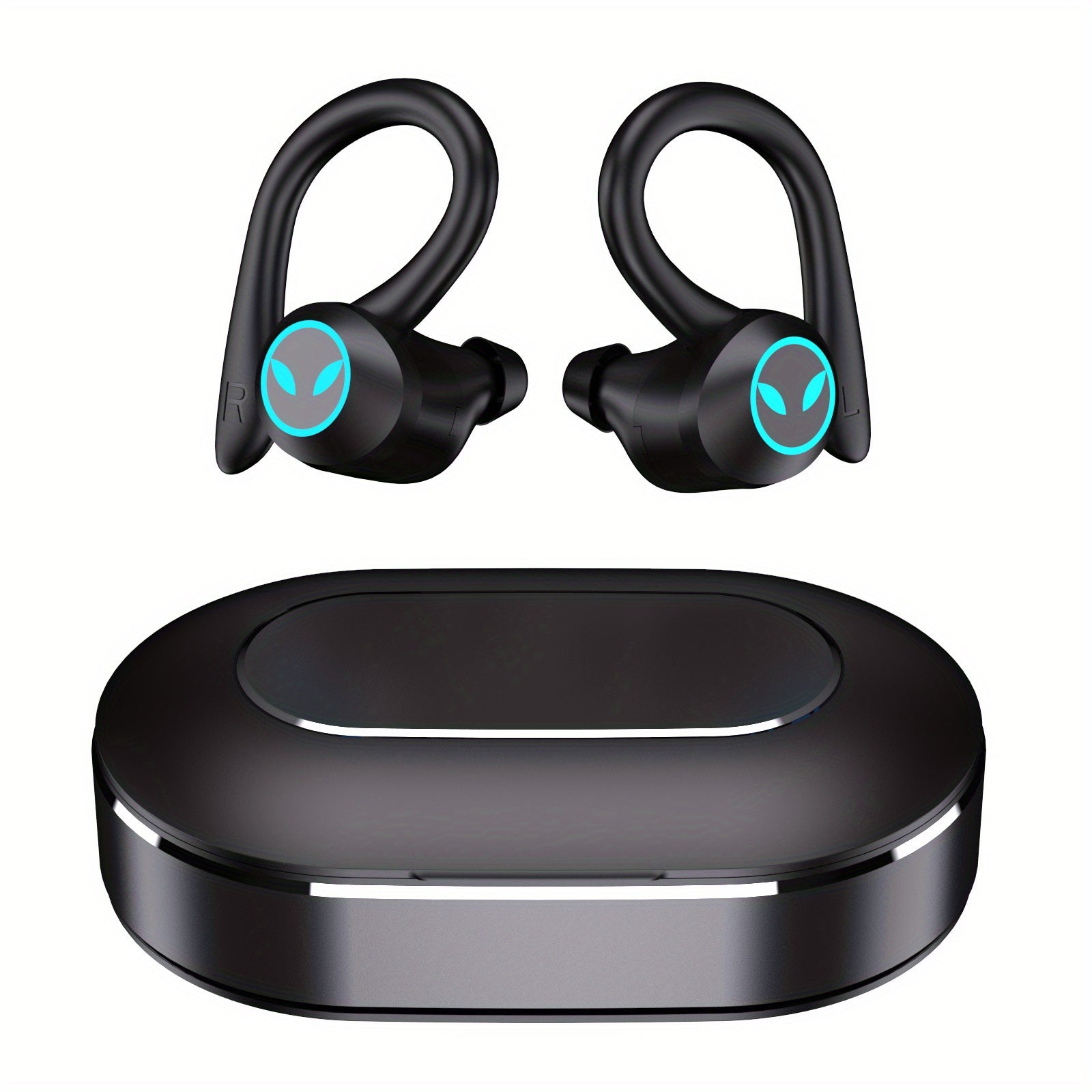 Wireless Sport Earbuds with Ear Hook | Waterproof & Touch Control