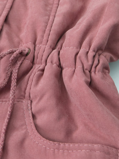 Women heavy duty hooded winter coat