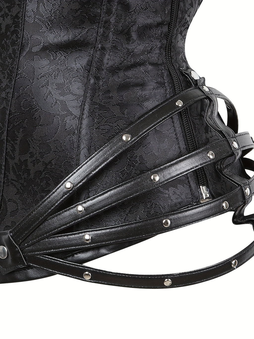 Gothic Halter Women's Vintage Floral Corset