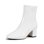 High Heels Short Boots Women's Mid-Calf