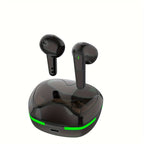 LIT-Sound TWS Earbuds: LED Gaming Earphones with Touch Control for Sports