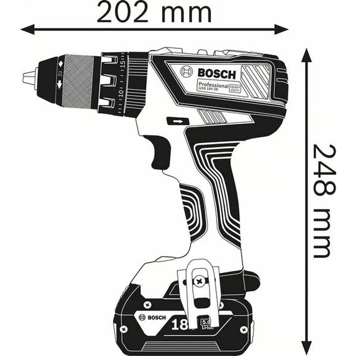 Drill drivers BOSCH 060186810F 30 Nm-6