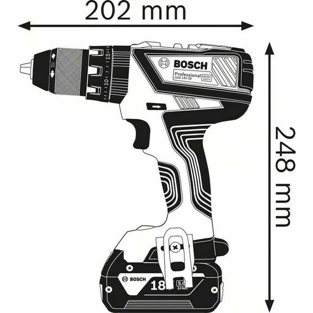 Drill drivers BOSCH 060186810F 30 Nm-11