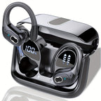 Aptkdoe 75H Sport Earbuds with ENC Noise Cancellation & LED Power Display