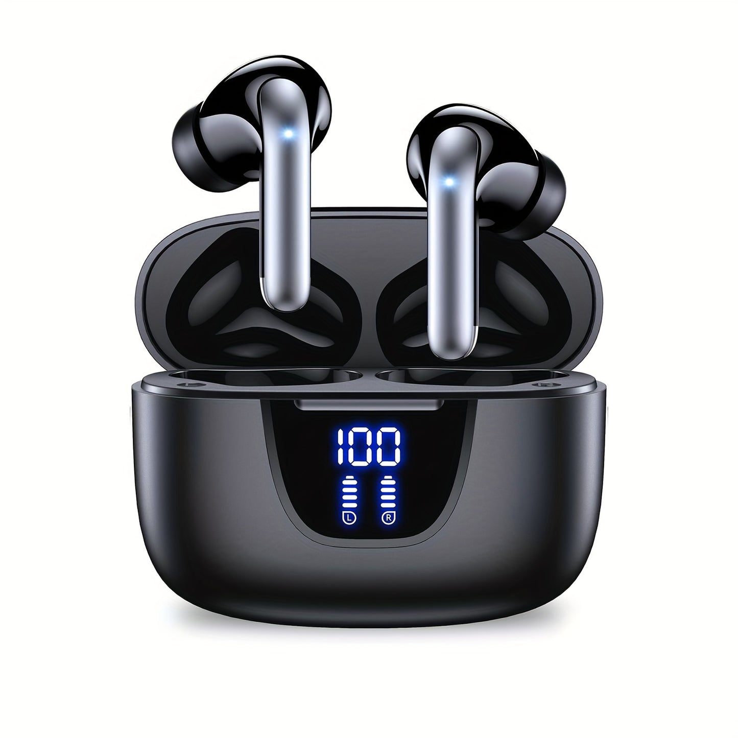 5.3 Bluetooth Earbuds | 30H Battery, 13mm Speakers, All-Mode Compatibility