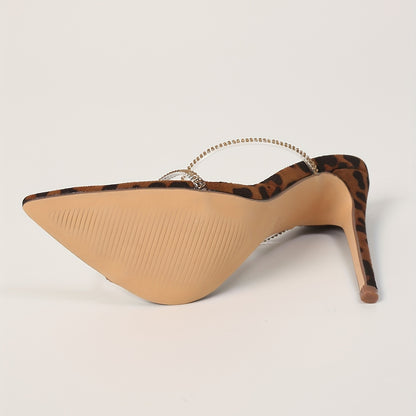 Women's Leopard Print Stiletto Heels