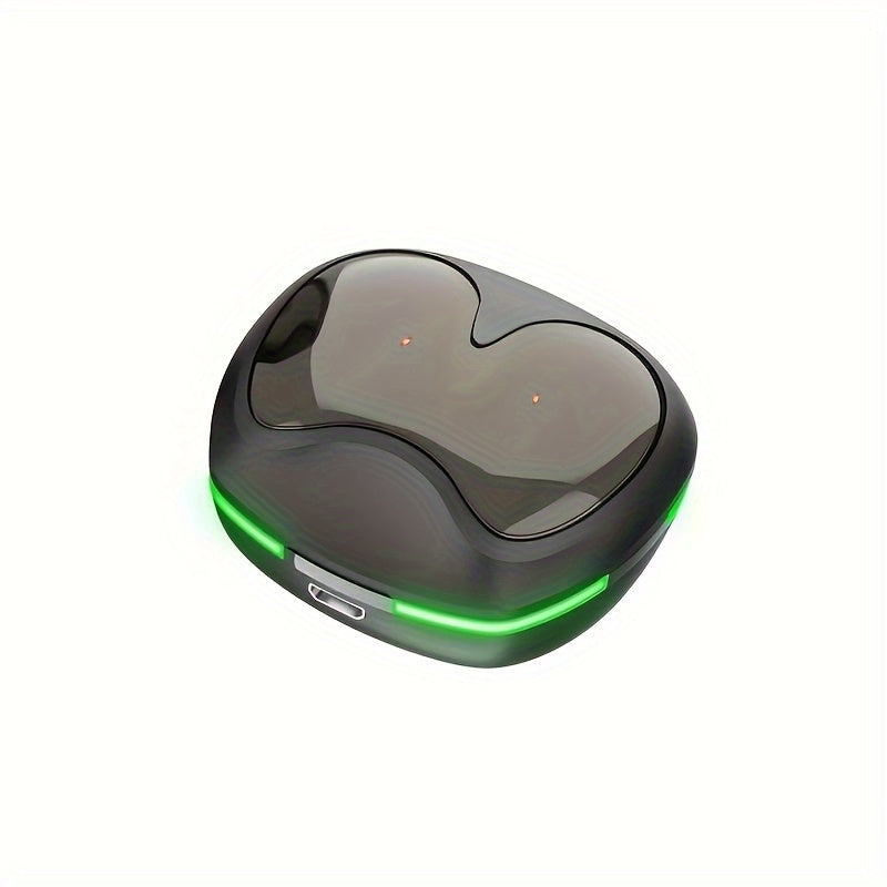 LIT-Sound TWS Earbuds: LED Gaming Earphones with Touch Control for Sports