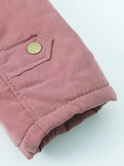 Women heavy duty hooded winter coat