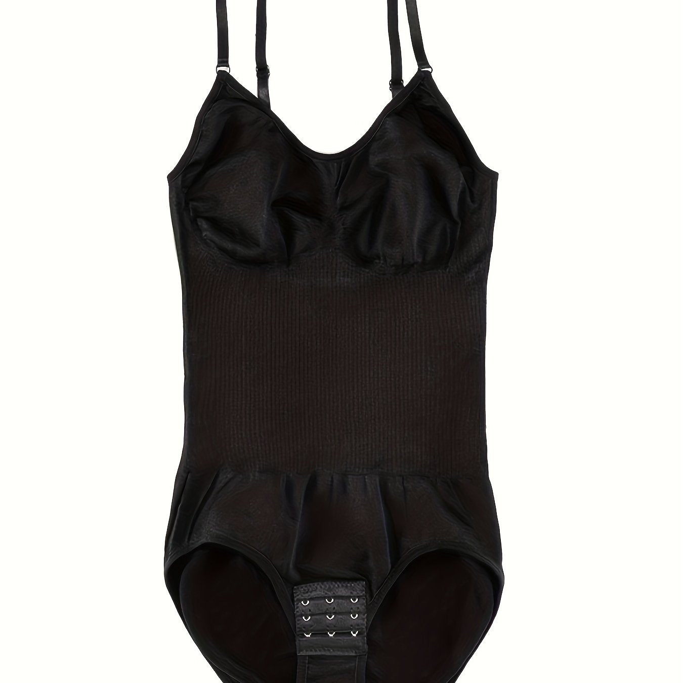 Women's Slimming Bodysuit - Boat Neck Shapewear with Snap Crotch