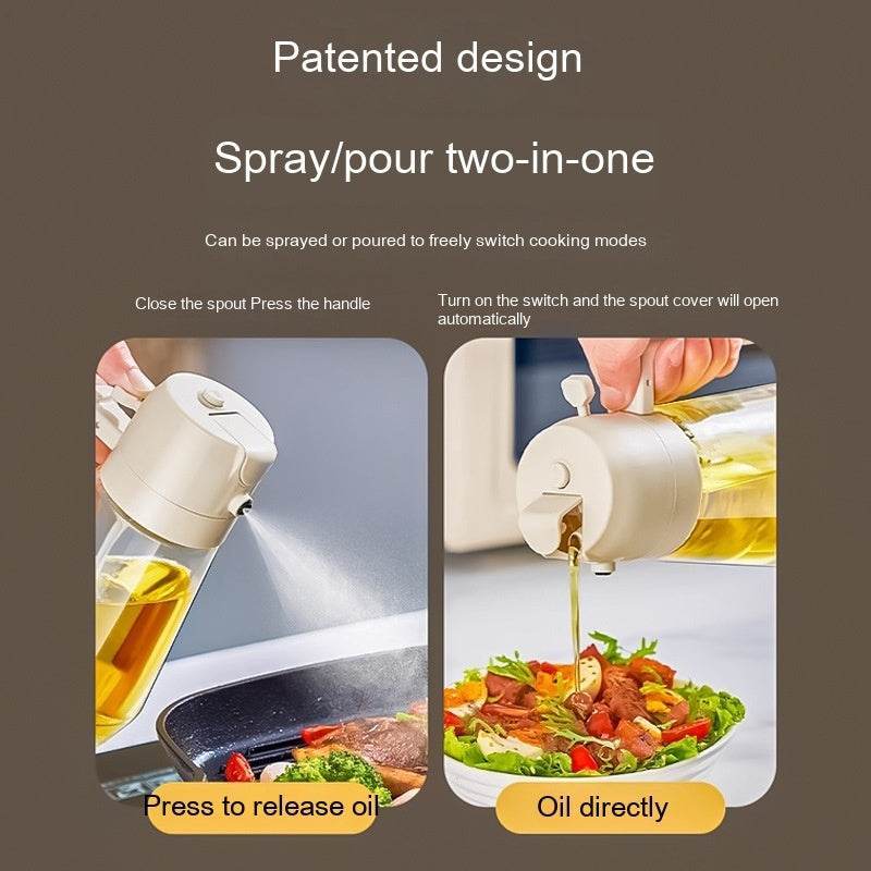 2-in-1 Oil Sprayer & Dispenser