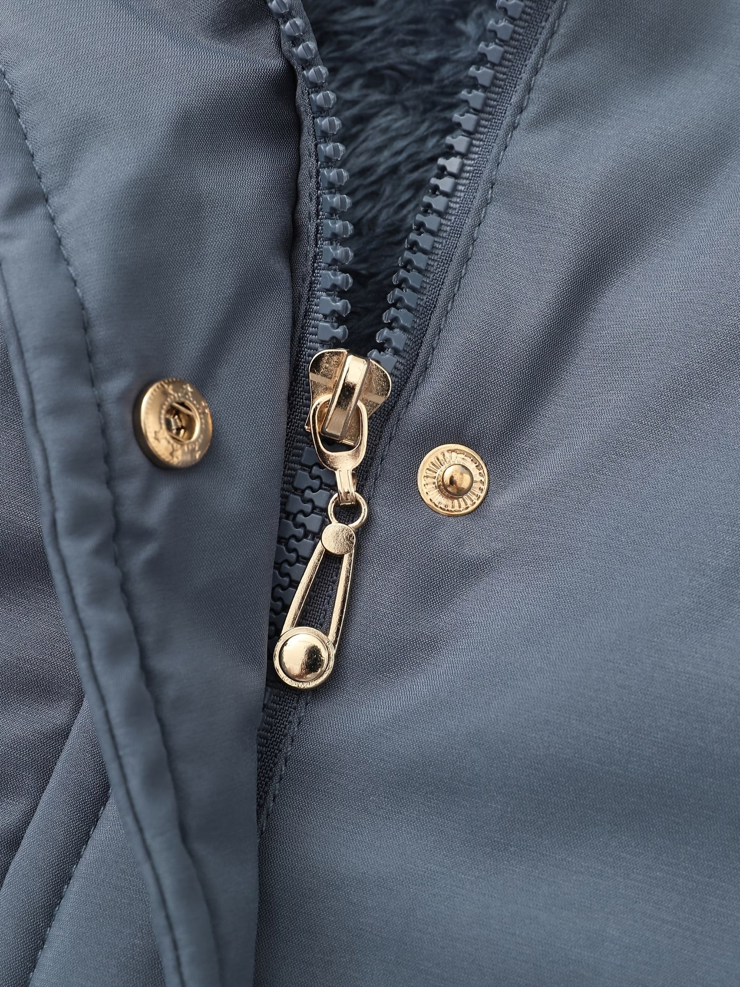 Women's Hooded Fleece | Mid-Long Windproof Coat