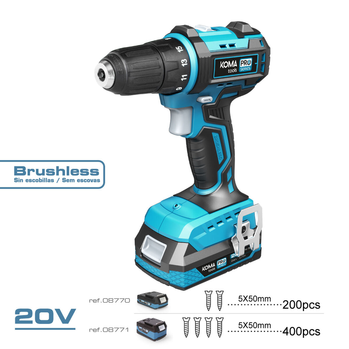 Drill drivers Koma Tools Pro Series-6