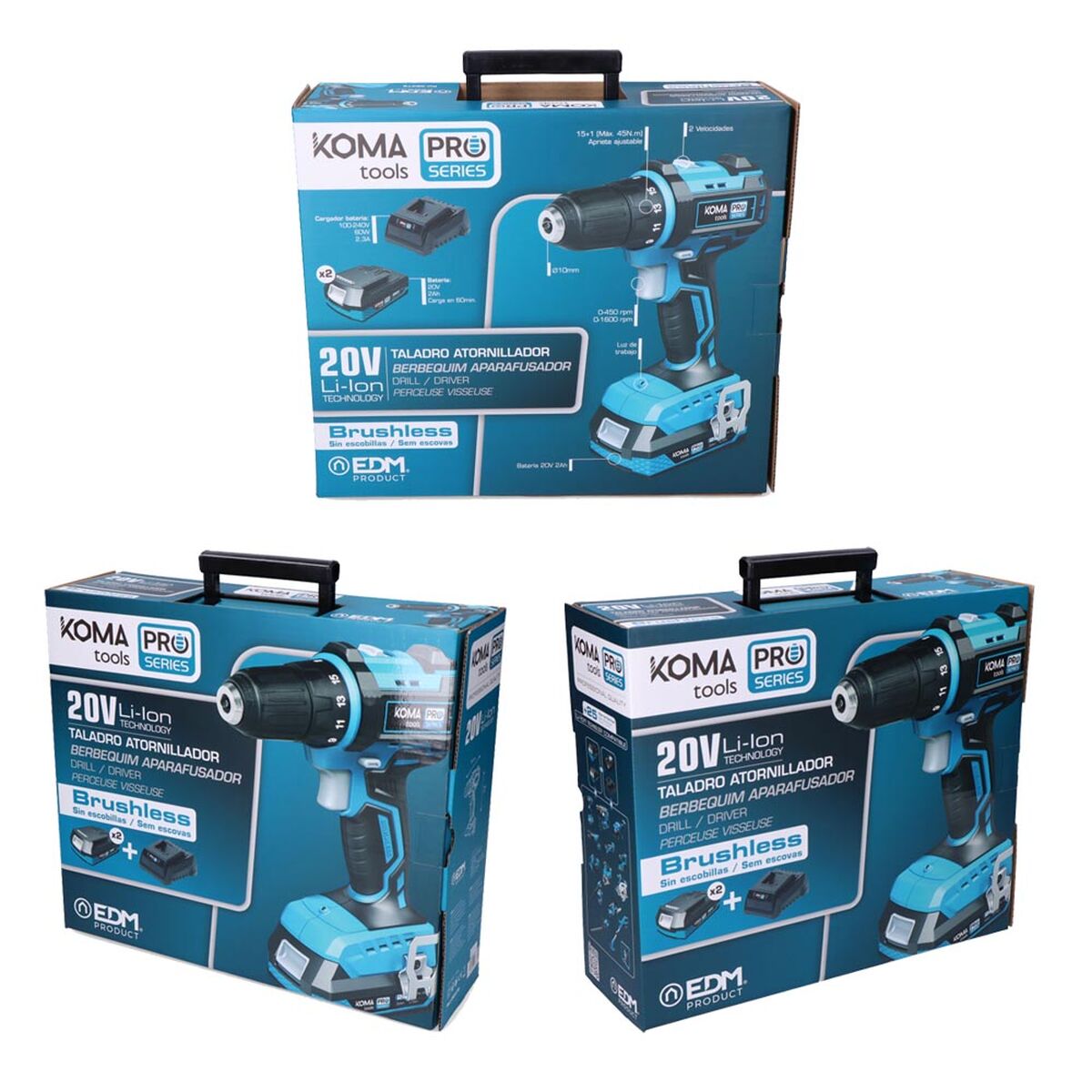 Drill drivers Koma Tools Pro Series-4
