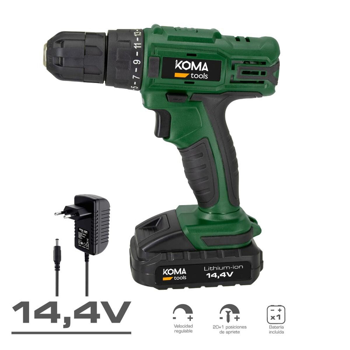 Drill drivers Koma Tools 22 Nm-4