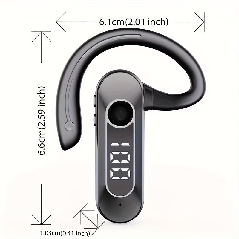 Secure-Fit Sport Earbuds | BT 5.2, 20H Battery, Noise Cancelling Mic, IP5 Rated