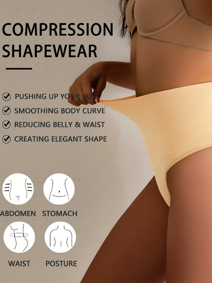 Women's Seamless High-Waist Shaping Shorts
