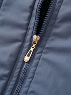 Women's Hooded Fleece | Mid-Long Windproof Coat