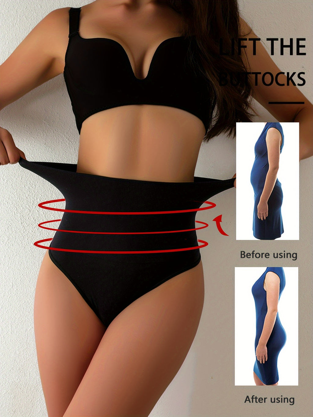 Women's Seamless High-Waist Shaping Shorts