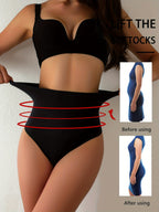Women's Seamless High-Waist Shaping Shorts